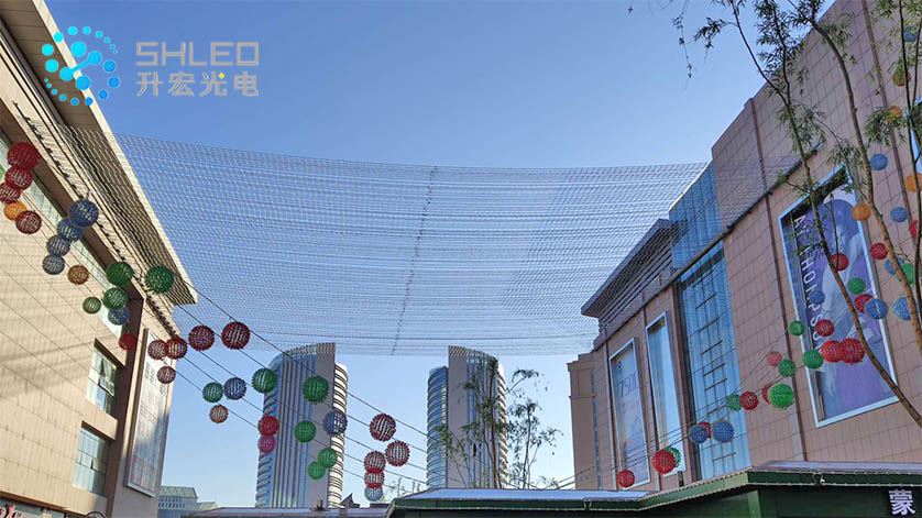 Led Canopy Sky Screen SH-J33 Led Pixel Dot