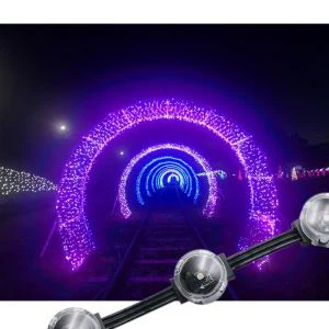 תאורת חג תפאורה חכמה LED Pixel Dot