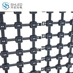 תצוגת לד אופנתית בצבע מלא