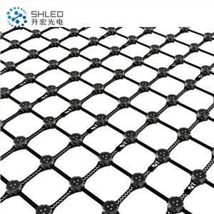 Building Lighting LED Pixel Mesh Screen LED Curtain Display