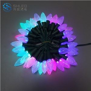 קישוט חג C9 Led RGB Led חג המולד אור מחרוזת