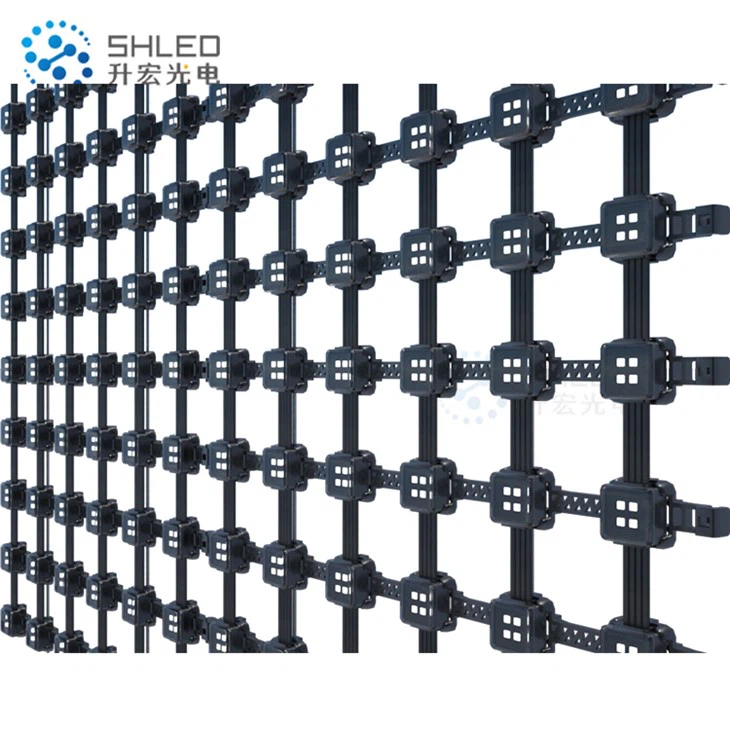 וילון רשת לד